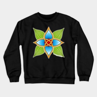 Dogwood Flower Crewneck Sweatshirt